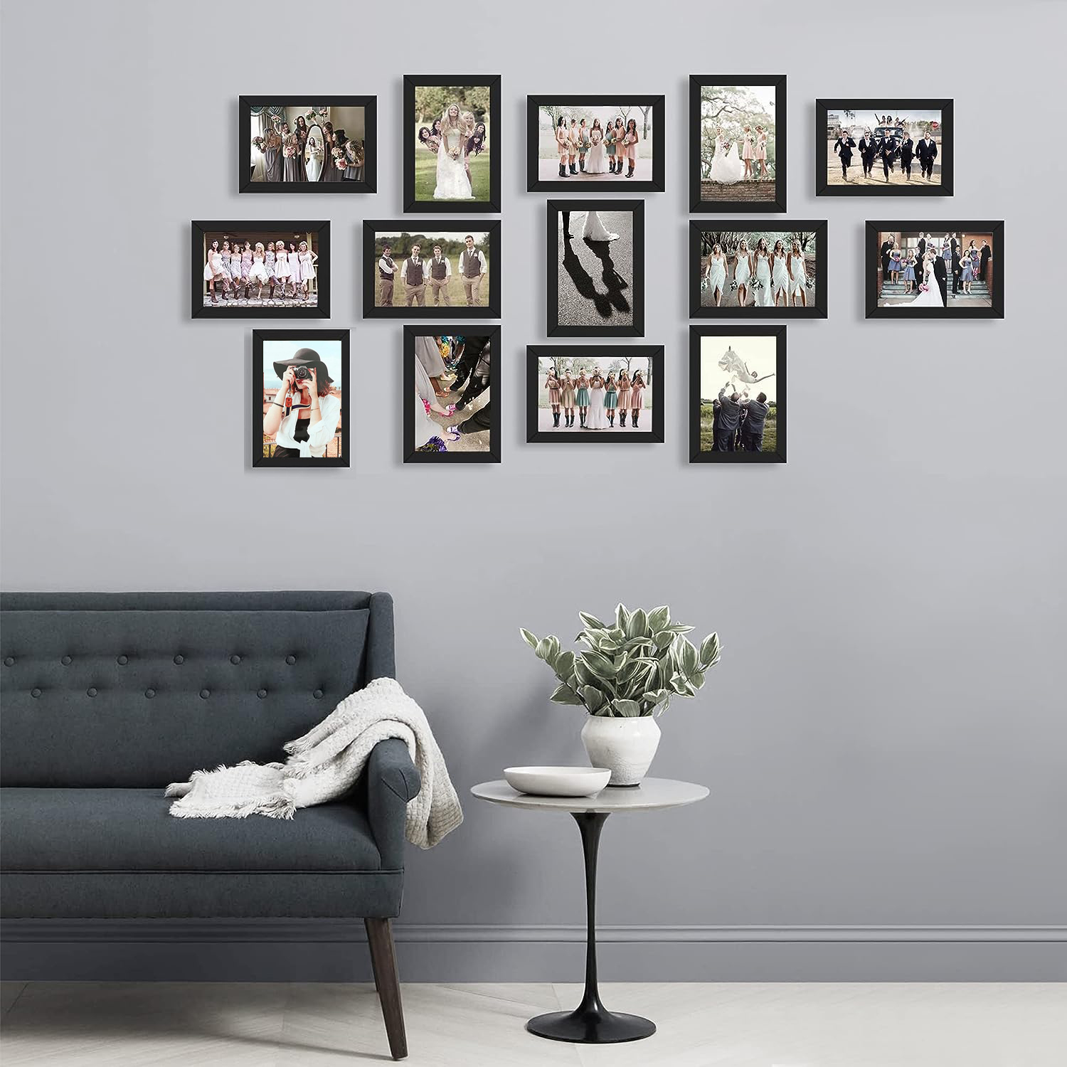 14 ชิ้น 4x6 นิ้วกรอบรูป, กรอบร - Engraved Wood Frame บทวิจารณ์และราคา