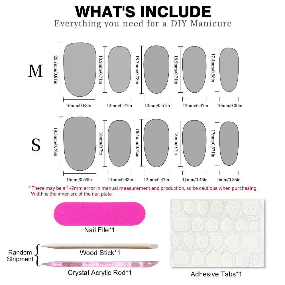 เล็บปลอมแฟนตาซีสีม่วงชมพู 10 ช - Pressed Flower Art บทวิจารณ์และราคา