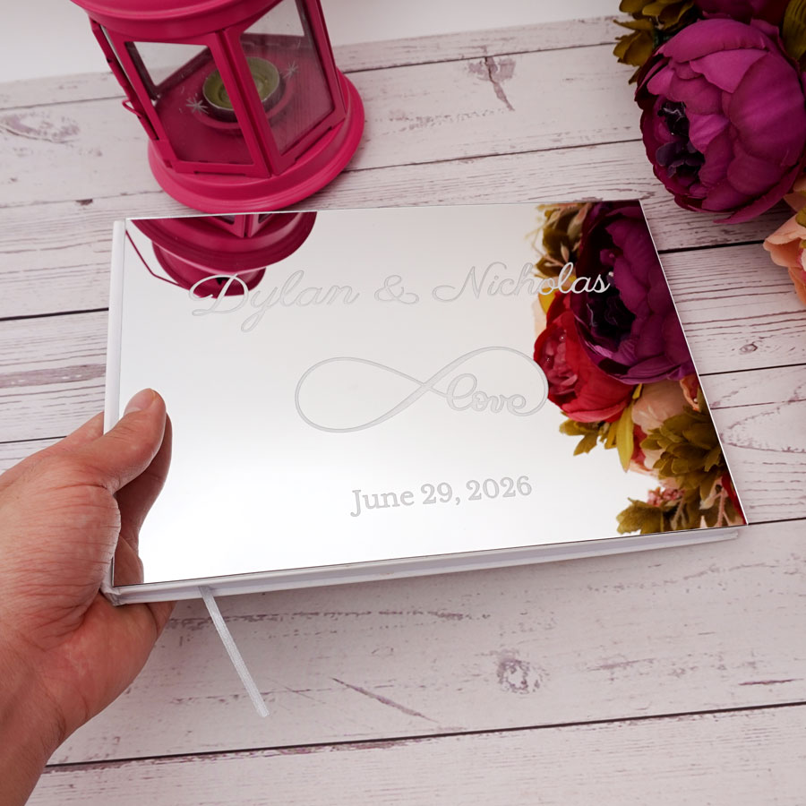 สมุดรายชื่อบุคคลในกระจกอะคริลิ - Custom Photo Book บทวิจารณ์และราคา