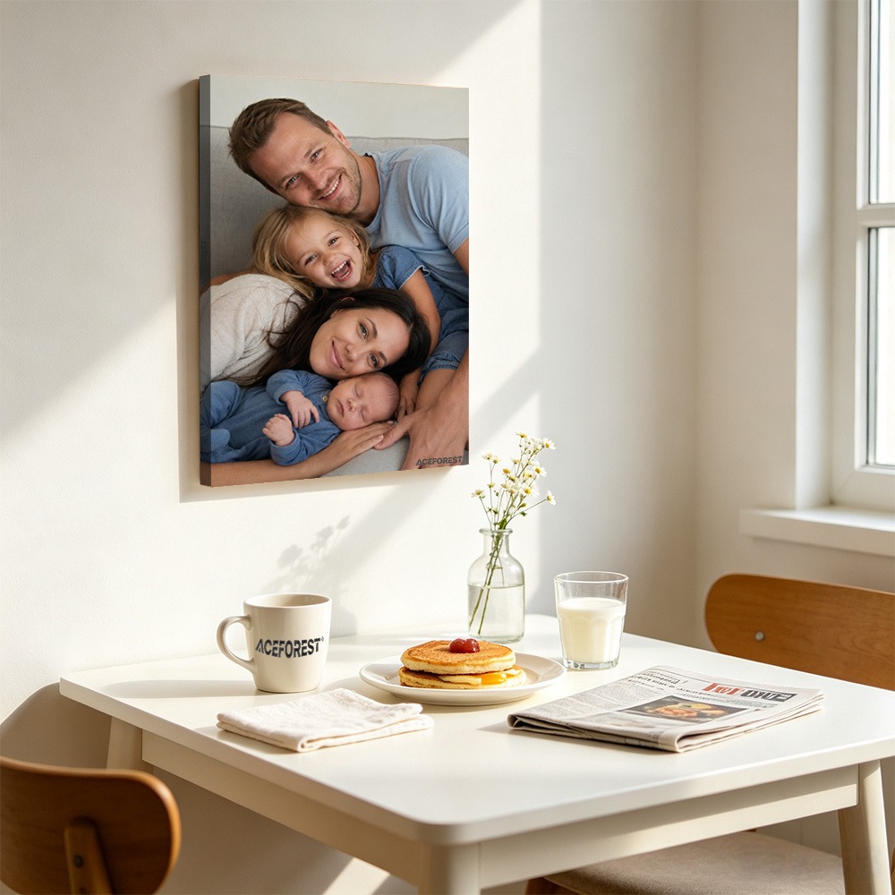 ภาพพิมพ์บนผ้าแคนวาส 2D แบบปรับ - Engraved Wood Frame บทวิจารณ์และราคา